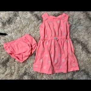 Dress with matching bloomers